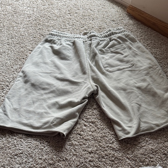 Pillars Stylish Men's Athletic Shorts in Light Tan Khaki. - Picture 4 of 6